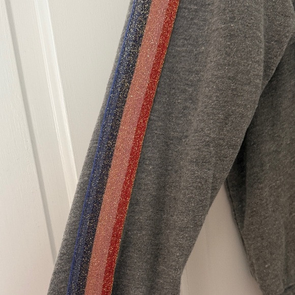 Spiritual Gangster Gray Sweatshirt with Gold Accents - Picture 3 of 6